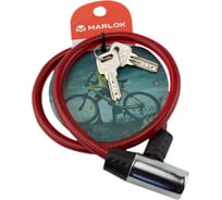 Тросовый замок Marlok ВС-Т диаметр 8 мм, длина 650 мм, перфо ключ 012947
