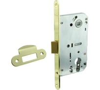 Бесшумная защелка Marlok SD600ЕТ под цилиндр, м/о 85 мм, PB золото 007894