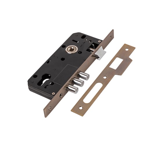 Корпус врезного замка Marlok 9045-3RB AB бронза 007901