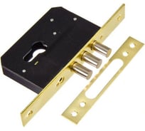 Корпус врезного замка Marlok 189-3M PB золото 004696
