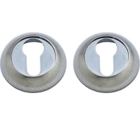 Дверная накладка Marlok A54-CL SN/CP никель/хром 016041