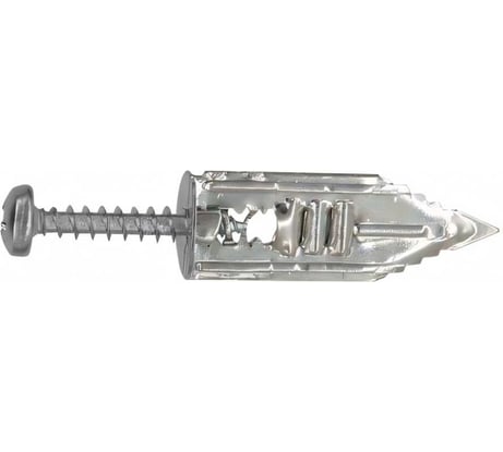 Анкер LEGS забивной для гипсокартона ЕВРОПАРТНЕР MULTI PRO оцинкованный W12хL30 мм с шурупом 4x25 мм 10 шт MPR 0386