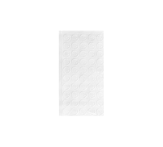 Ограничитель для двери Palladium 8 мм, прозрачный, 50 шт. 115361