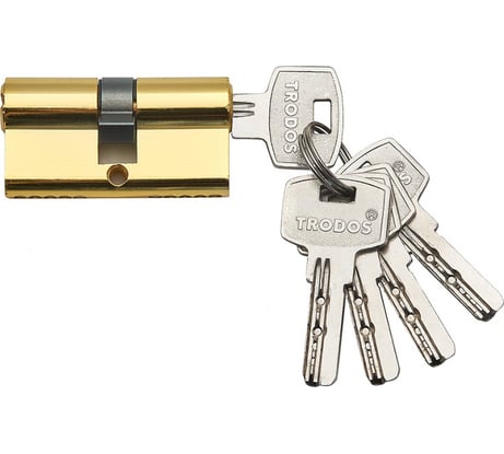 Цилиндр Trodos ЦАМ ЦМП 90, 45/45-5K PB золото 208117