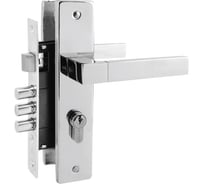 Врезной замок НОРА-М NEW 109-62 мм хром 17021