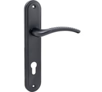 Комплект ручек Аллюр 132-1 85 мм, BL матовый черный 13716