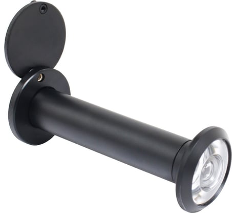 Глазок дверной Аллюр ГДШ-5 БШт 70-120 мм, d=16 мм, черный 14757