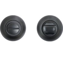 Завертка cантехническая к ручкам АЛЛЮР АРТ BK-R1 BL(31150) матовый черный 14199