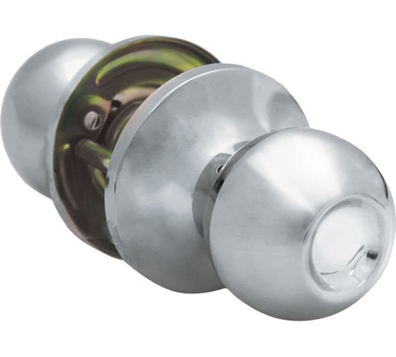 Защелка дверная SCHLOSS 42031 KL-01 с ручкой шар, хром (30) тов-139669