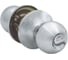 Защелка дверная SCHLOSS 42021 KL-01 с ручкой шар, фиксатор, хром (30) тов-139665 1