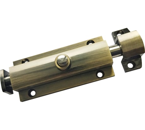 Шпингалет Trodos 01.04 с пружиной L80, бронза 205109