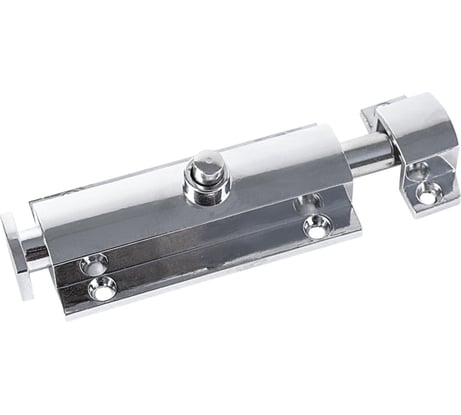 Шпингалет Trodos 01.04 с пружиной L80, хром 205058