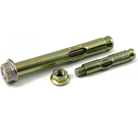 Анкерный болт с гайкой КРЕП-КОМП 12х300 2шт аг12300мф