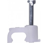 Держатели плоского кабеля КРЕП-КОМП 14мм, 70 шт. Hobbi уп. 88-0-114