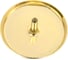 Щиток глухой SCHLOSS 02005 золото, 50 мм (25/250) тов-123602 5