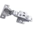 Петля с доводчиком Unihopper 08 CLIP-ON + H=0/3D half overlay soft closing HG1112.C8 1