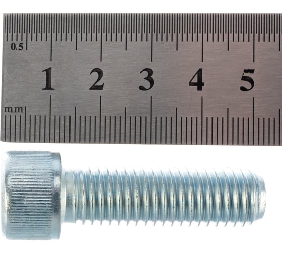 Винт ЦКИ DIN912 М12х40 усилен закалкой 8.8 Ц 50 шт. 21215