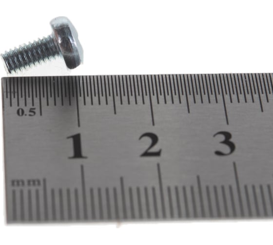 Винт ЦКИ DIN7985 М4х8 Ц 2000 шт. 4484