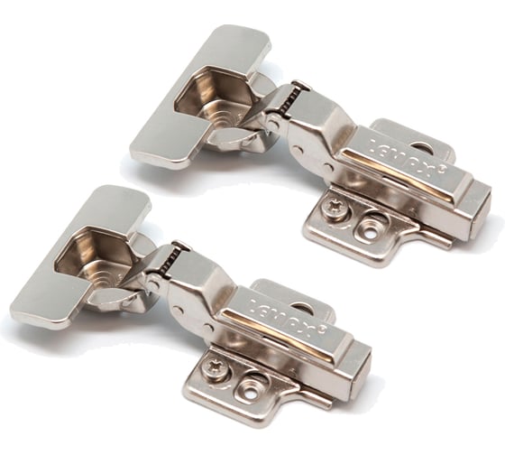 Вкладная петля 3D Lemax prof Д120 Ш65 В30, никель 2 шт. 2pcs-M340-Inst 1