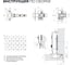 Петля 3D накладная Д120 Ш65 В30 никель 2 шт. Lemax PROF 2pcs-M340-Full 5