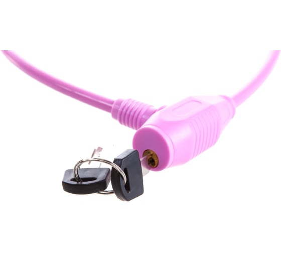 Велосипедный замок Apecs PD-81-65CM-PINK 20434