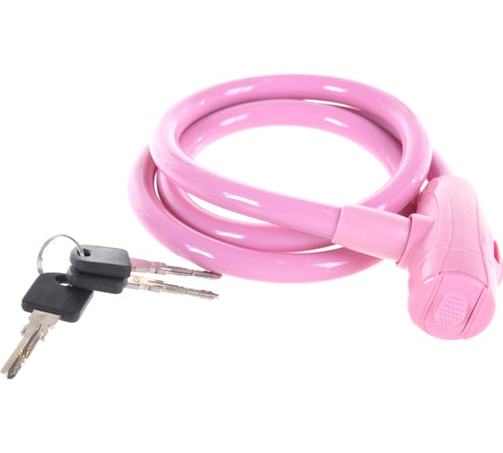 Велосипедный замок Apecs PD-84-100CM-PINK 20440 1