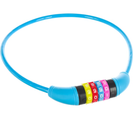 Велосипедный замок Apecs PD-85-65CM-CODE-BLUE 20437