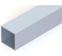 Квадратная алюминиевая труба GWS 25х25х1,5х2000мм, анодированный ТКВ25х25х1,5х2А