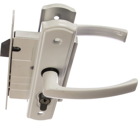 Врезной замок СТРОММАШИНА ЗВ 4-1-8-15 белый 18399