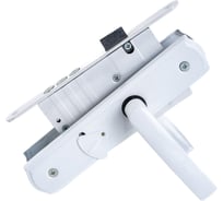 Врезной замок СТРОММАШИНА ЗВ 9-4-1-4-14 белый 2108