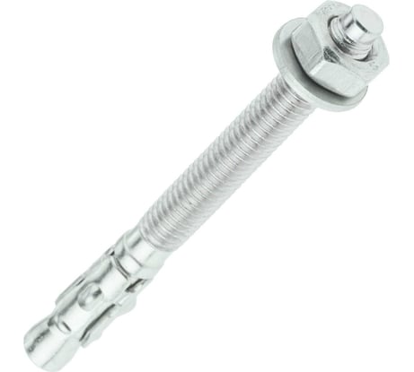Анкер клиновой Rizzel 12x125 белый цинк, 35 шт. 00-00446851