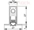 Порог автоматический врезной Doorlock DL OMEGA 12/28 L=920 мм 76113 2