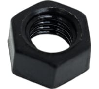 Гайка шестигранная полиамидная пластиковая DINFIX М5 черная, DIN 555, 2 шт. 00-0004478