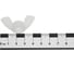 Гайка барашек DINFIX М10, полиамидная, пластиковая, DIN 315, 5 шт. 00-0004492 4