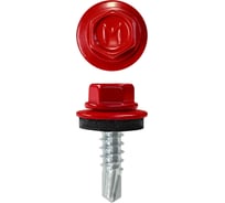 Кровельный саморез Daxmer 4,8x19 мм, RAL 3020, сверло №2, 400 шт. 00000316794