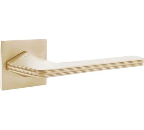 Ручка на раздельном тонком цинковом основании ABRISS R21.172 SSG Сатинированное золото 30098