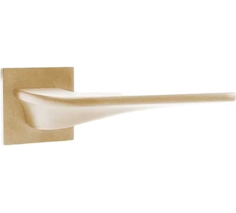 Ручка на раздельном тонком цинковом основании ABRISS R21.177 SSG Сатинированное золото 30100