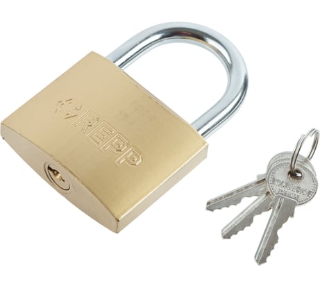 Замок навесной GREPP 70 мм, цвет латунь /48 404-070