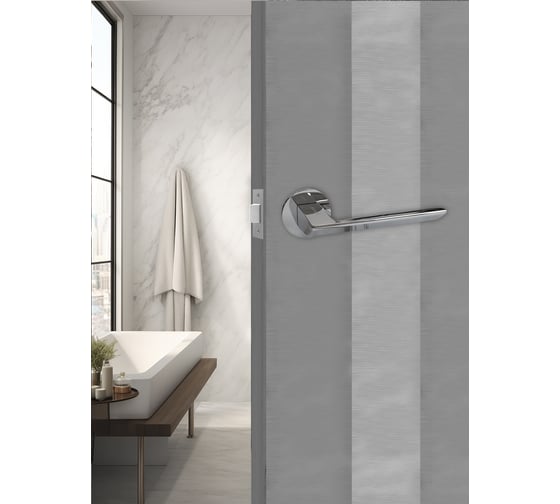 Ручка раздельная Trodos 551 серия 06 slim, хром 204764