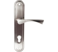 Ручка на планке Trodos AL76/85-L алюминий, никель 204487