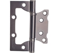 Навес Trodos 100x75x2,0 мм без врезки, б/к, черный никель, 2 шт 201048