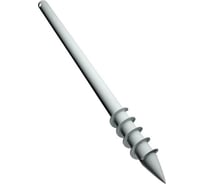 Свая-шуруп Русская Свая D76, 3500 мм, оцинкованная Sh-76-3500
