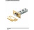 Межкомнатная защелка BUSSARE L6-45 S.GOLD 940000000221 2