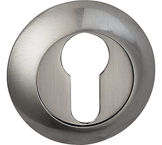 Ключевая накладка под евроцилиндр BUSSARE B0-10 S.CHROME 940000000196