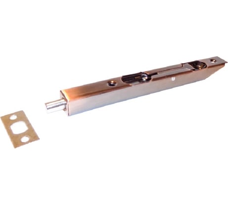 Ригель дверной Trodos L160 торцевой, медь 205047