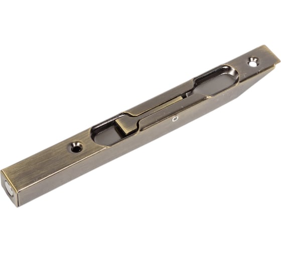 Ригель дверной Trodos L160 торцевой, бронза 205046