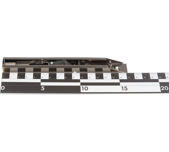 Ригель дверной Trodos L160 торцевой, бронза 205046