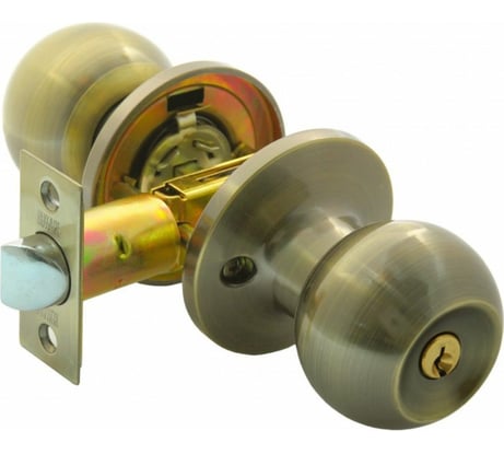 Ручка KNOB BUSSARE ключ-фиксатор 67-01 ANT.BRONZE 940000001256