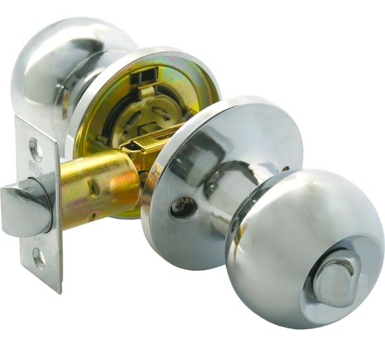 Ручка KNOB BUSSARE фиксатор WC 67-03 CHROME 940000001254 1