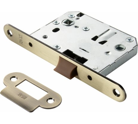 Бесшумная сантехническая защелка BUSSARE PLAST50/70 ANT.BRONZE/COFFEE 940000000851